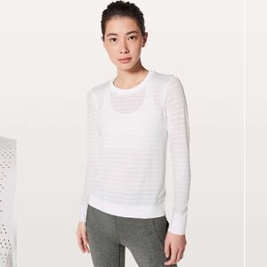 Lululemon Breeze By Long Sleeve *Squad
White / White